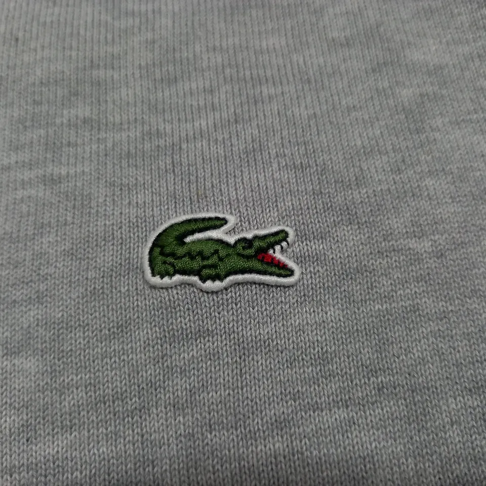 LACOSTE CLASSIC FIT GREY JUMPER - FR 7 
