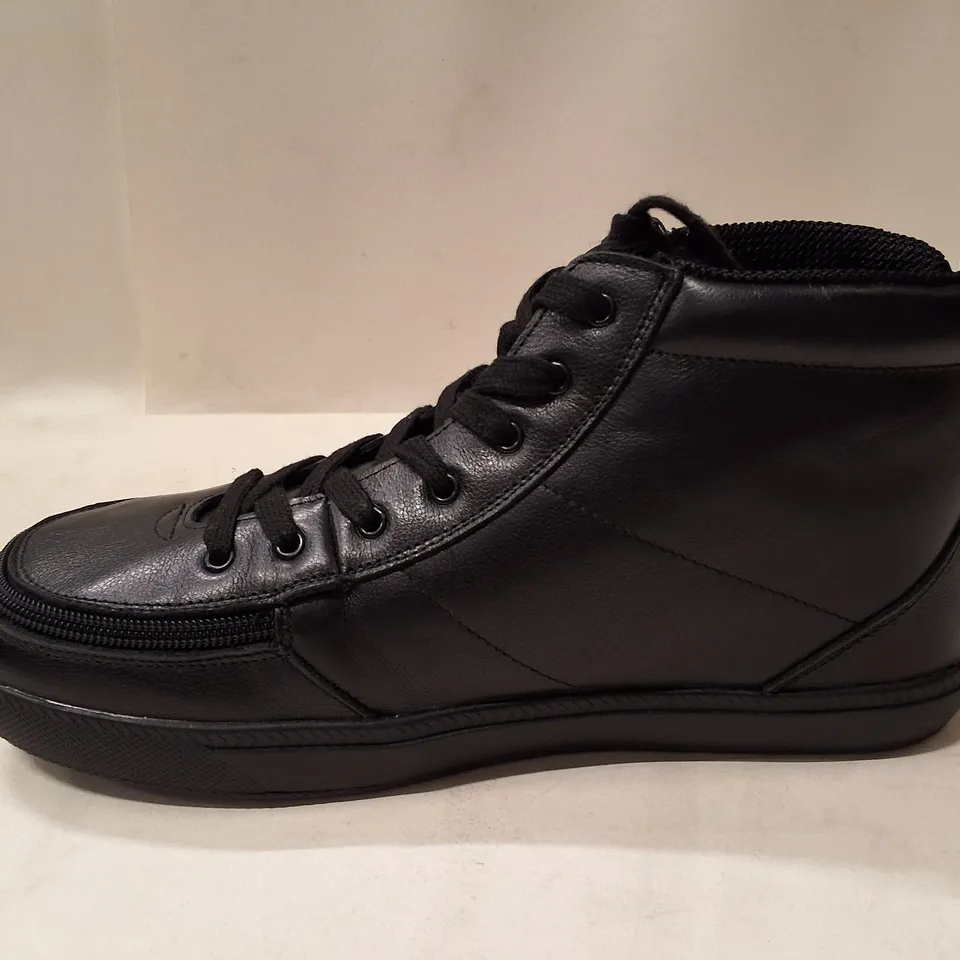 UK 6 BILLY CLASSIC DIR II HIGH KIDS' BOOTS – BLACK LEATHER