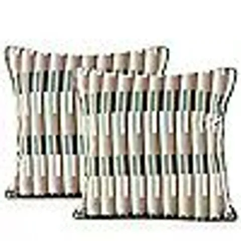 ABODE SET OF 2 PATTERNED CUSHIONS 45CM