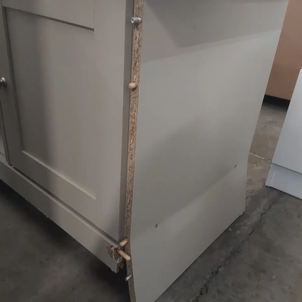 WOODEN 2 DOOR TV CABINET 