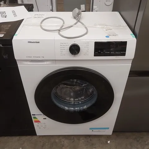 HISENSE FREESTANDING 6KG WASHING MACHINE IN WHITE, MODEL: WFQP6012EVM