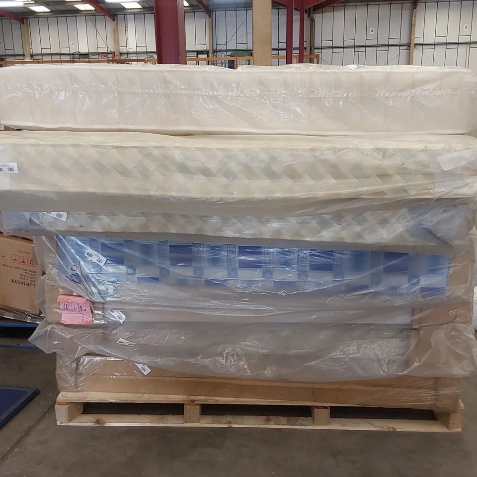 PALLET OF ASSORTED MATTRESSES AND BED PRODUCTS 