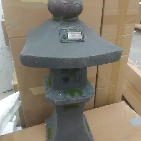 BOXED SOLAR PANELLED ZEN GARDEN PAGODA