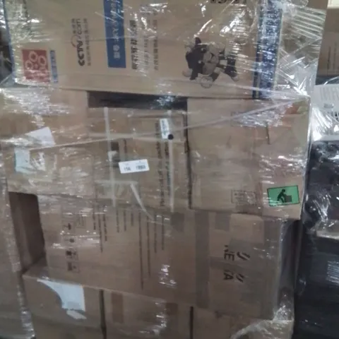 PALLET CONTAINING LARGE QUANTITY OF AIR CONDITIONING UNITS