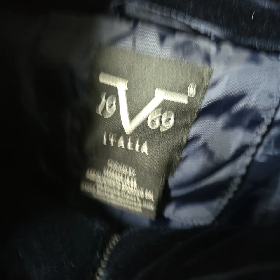 19V69 ITALIA GIUBOTTI MEDIO COAT IN BLU - XL