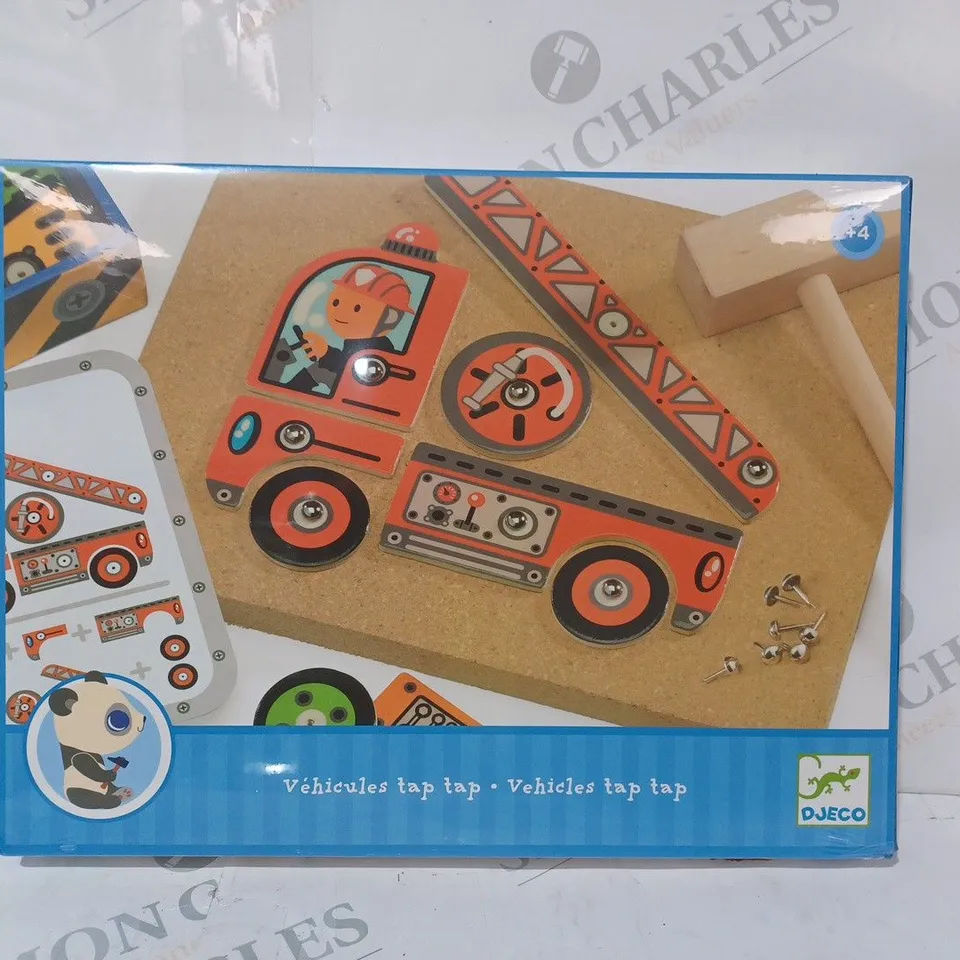 BOXED DJECO VEHICLES TAP TAP