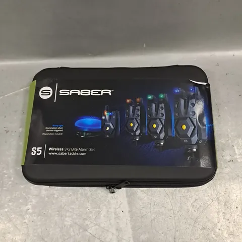 SABER S5 WIRELESS 3+2 BITE ALARM KIT 