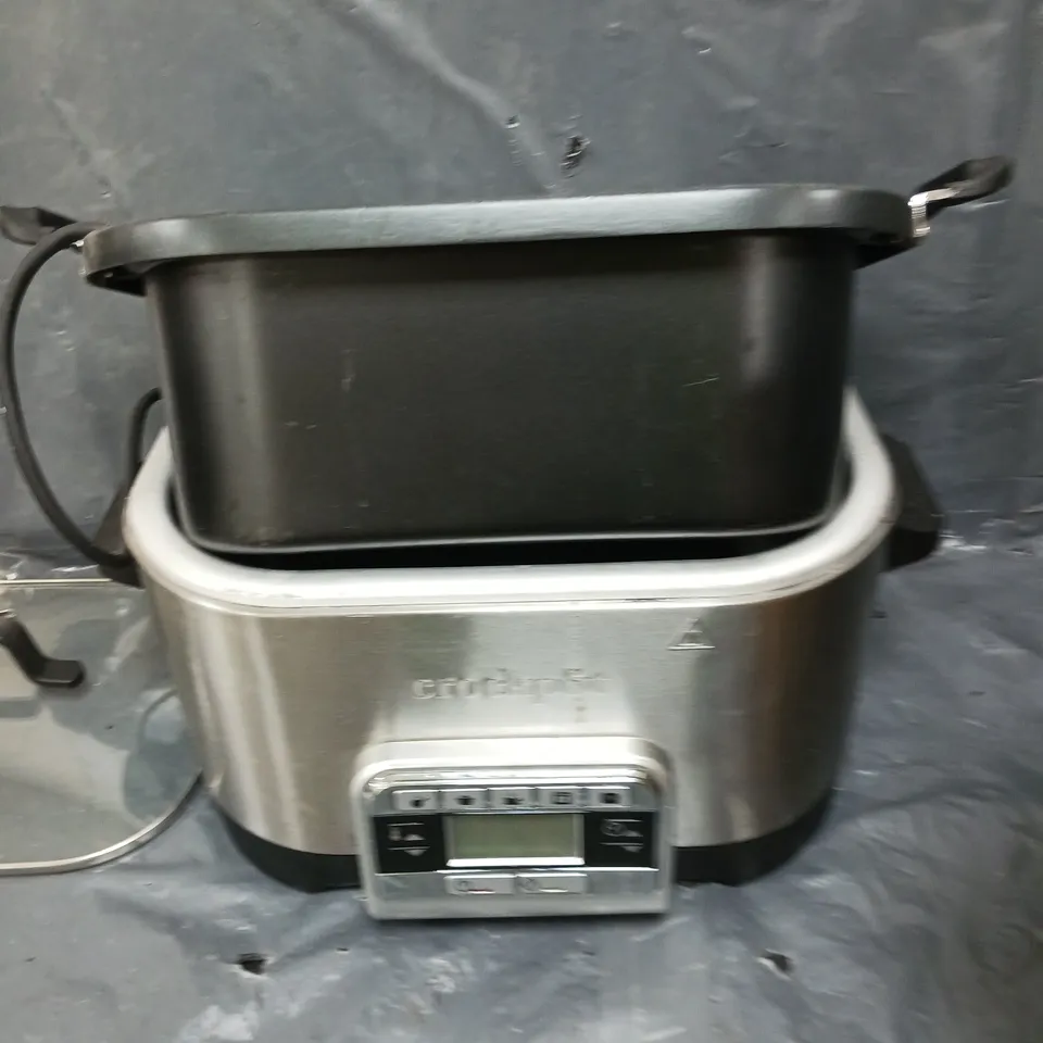 CROCKPOT 5.6L DIGITAL SLOW & MULTI COOKER 