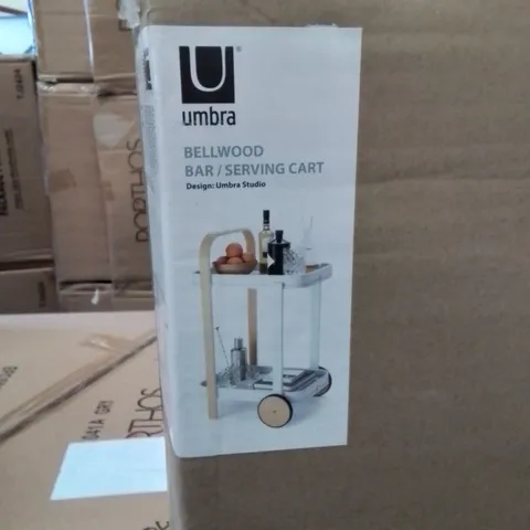 BRAND NEW UMBRA BELLWOOD BAR/SERVING CART