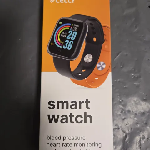 BOXED CELLY SMART WATCH 