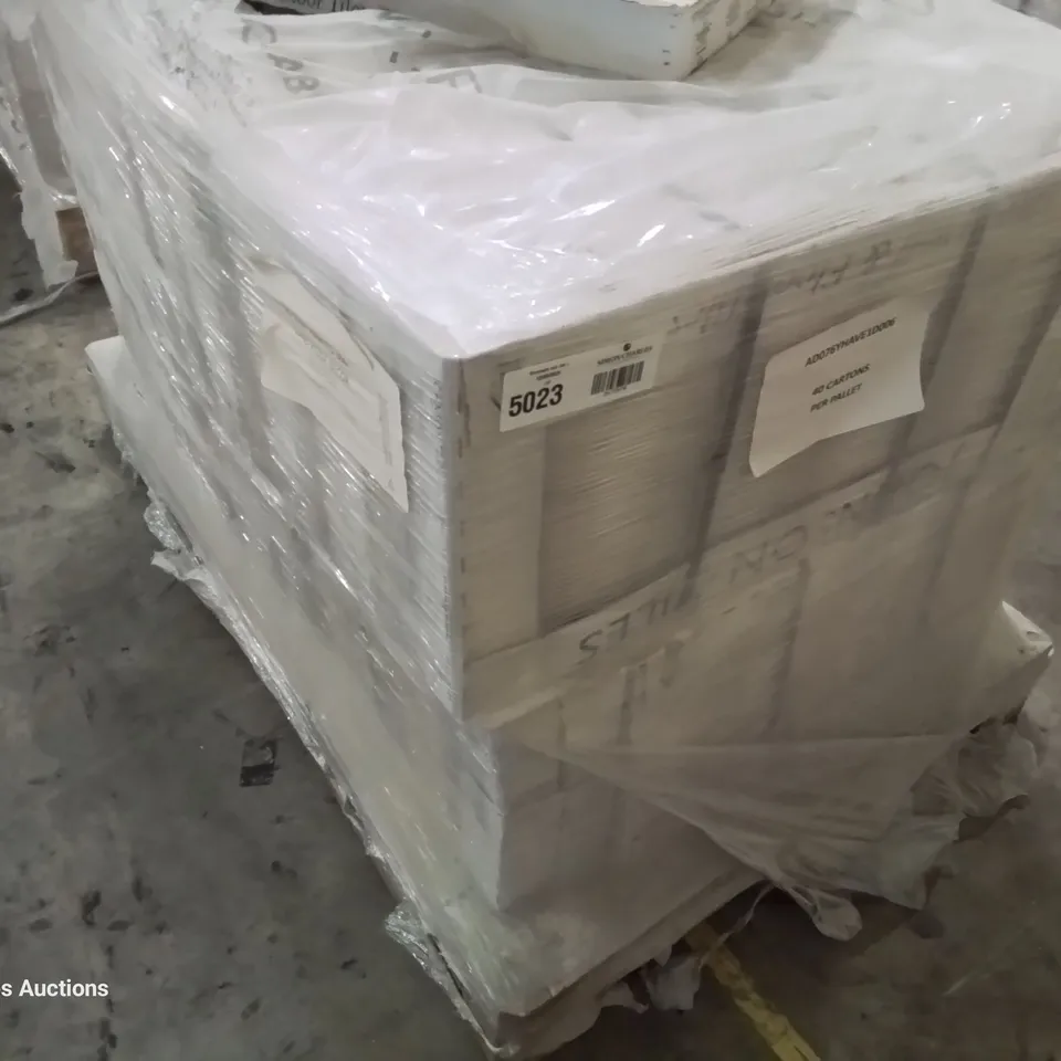 PALLET OF 40 × 5 BRAND NEW JOHNSONS HAVEN SAND DECOR TILES EACH 597 × 297 × 10mm