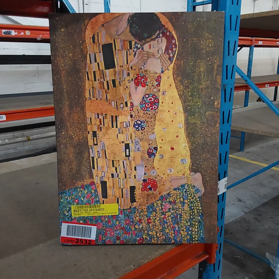 ABSTRACT ROMANCE - WRAPPED CANVAS 