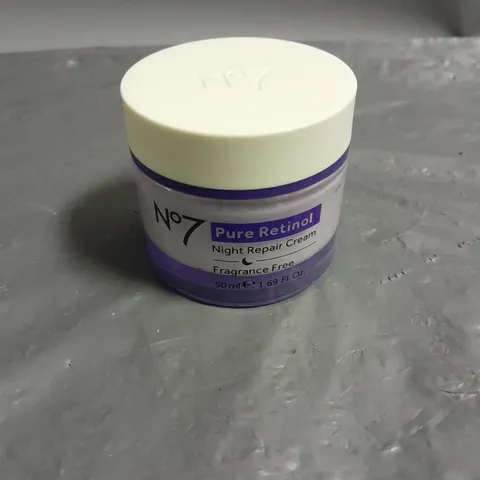 NO7 PURE RETINOL NIGHT REPAIR CREAM 50ML