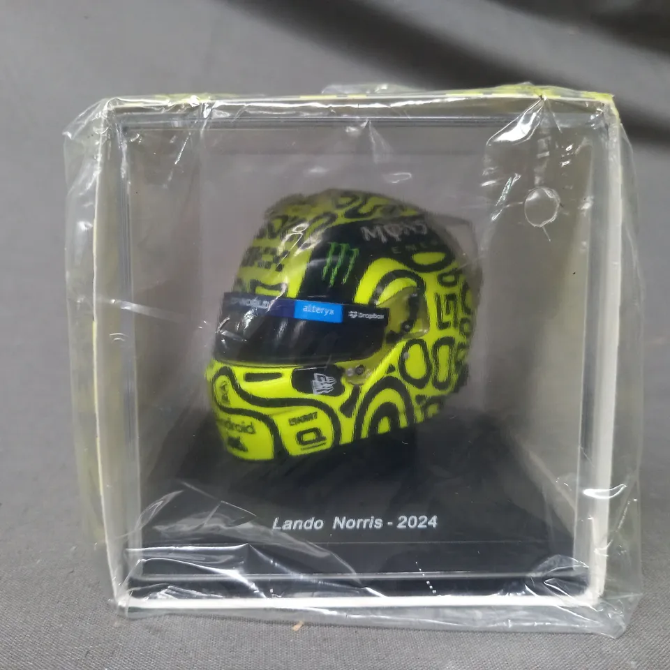 MCLAREN FORMULA 1 TEAM 1:5 SCALE COLLECTIBLE 2024 SEASON LANDO NORRIS HELMET