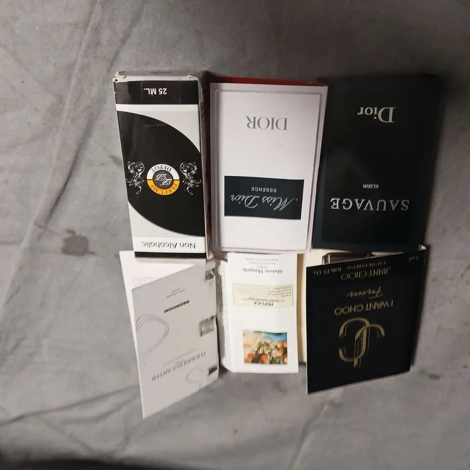 LARGE QUANTITY OF ASSORTED SAMPLE AND TESTER FRAGRANCES TO INCLUDE; JIMMY CHOO, DIOR AND THOMPSON AND CARTER