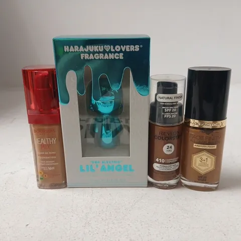 BOX OF APPROX 10 ASSORTED COSMETIC ITEMS TO INCLUDE MAX FACTOR , PERFUME AND BOURJOIS PARIS