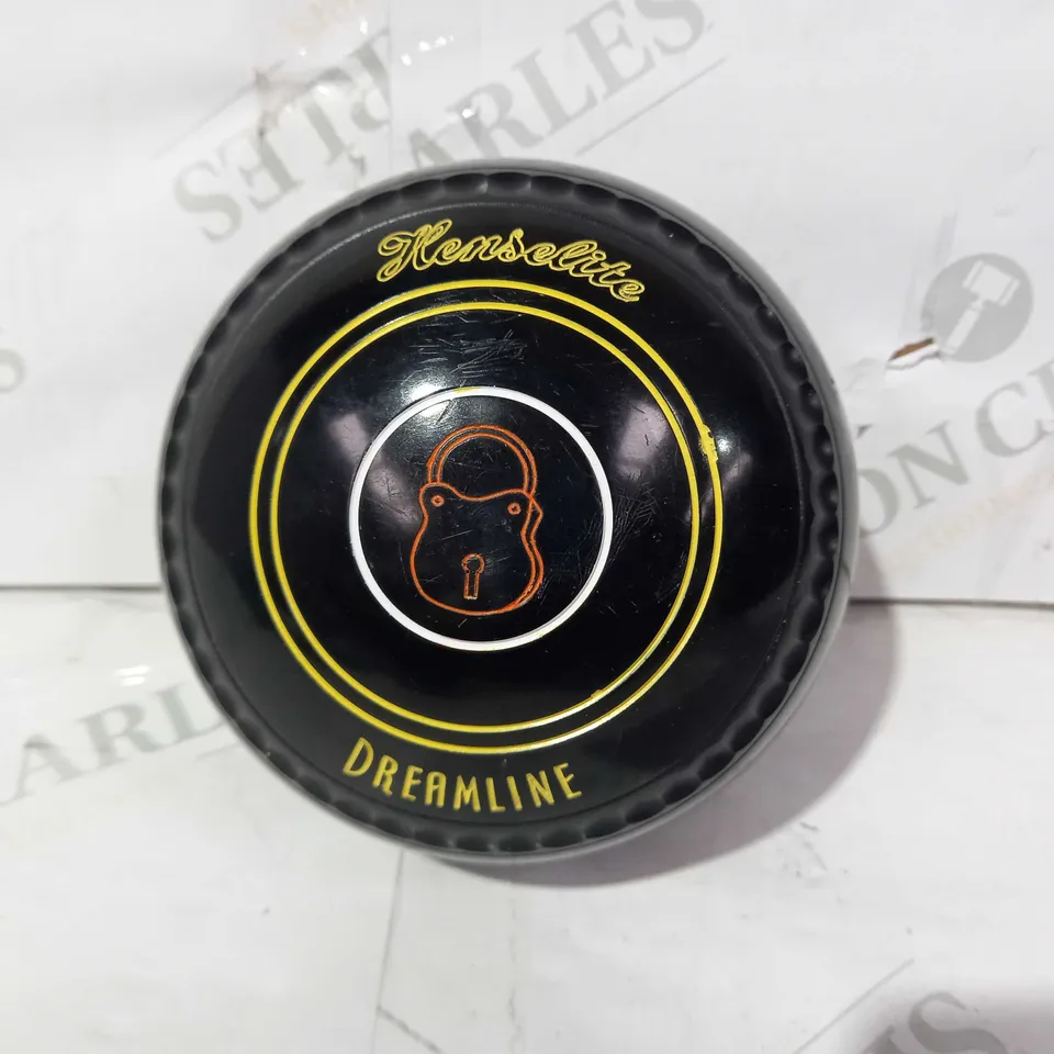 KENSELITE DREAMLINE 4 H L06-5T LAWN BOWL IN BLACK