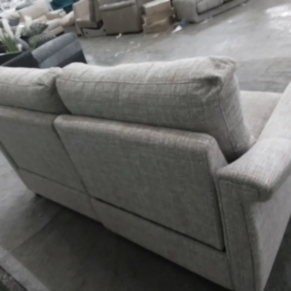 DESIGNER G PLAN MADE RILEY MOORE AUTUMN FABRIC ELECTRIC RECLINING LARGE SOFA