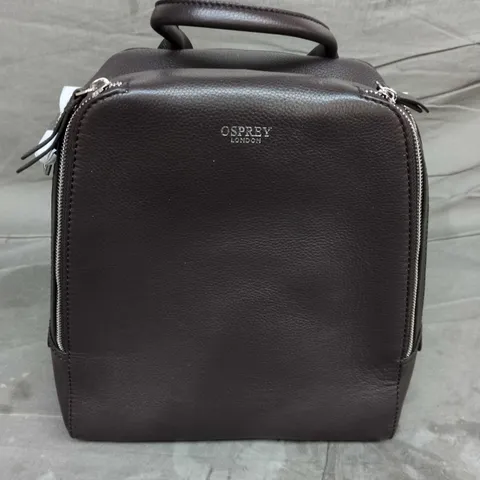 OSPREY LONDON THE OXFORD BACKPACK – CHOCOLATE LEATHER