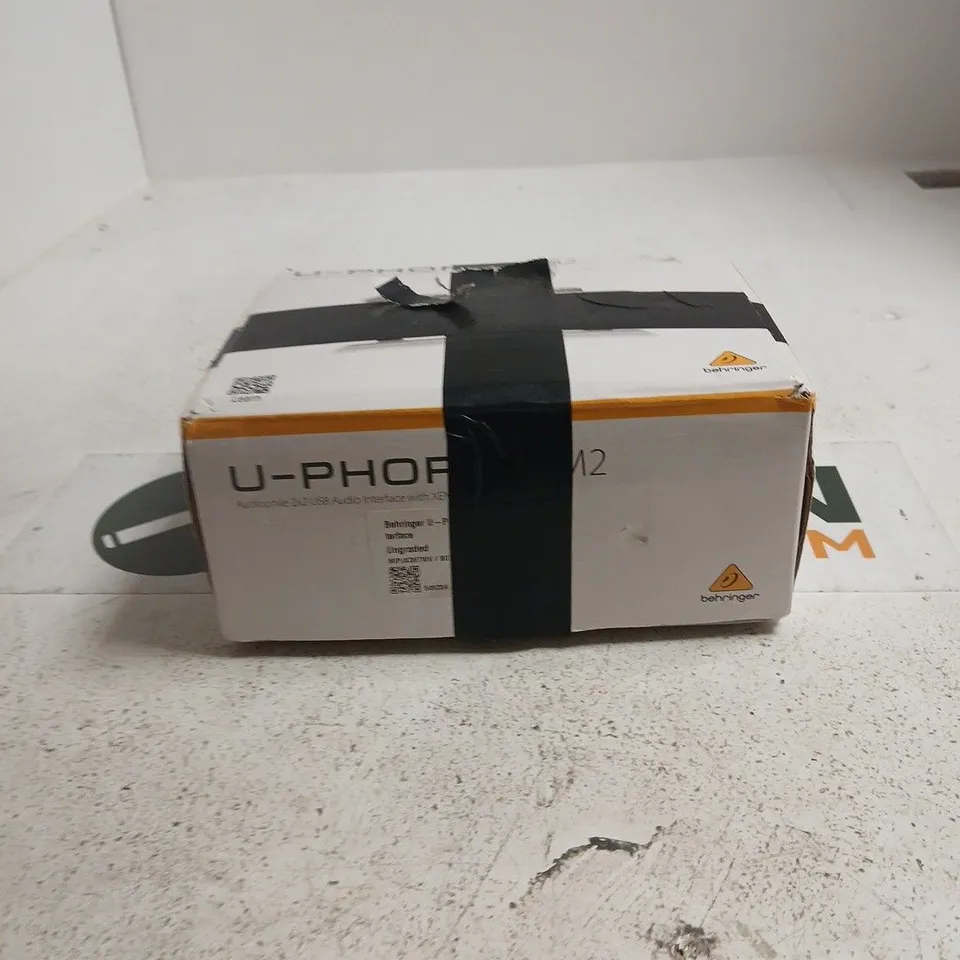BEHRINGER U-PHONO USB AUDIO INTERFACE – BOXED (M2)