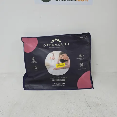 DREAMLAND COSY DREAMER MATTRESS WARMER – SUPERIOR COTTON, POUCH PACKAGING