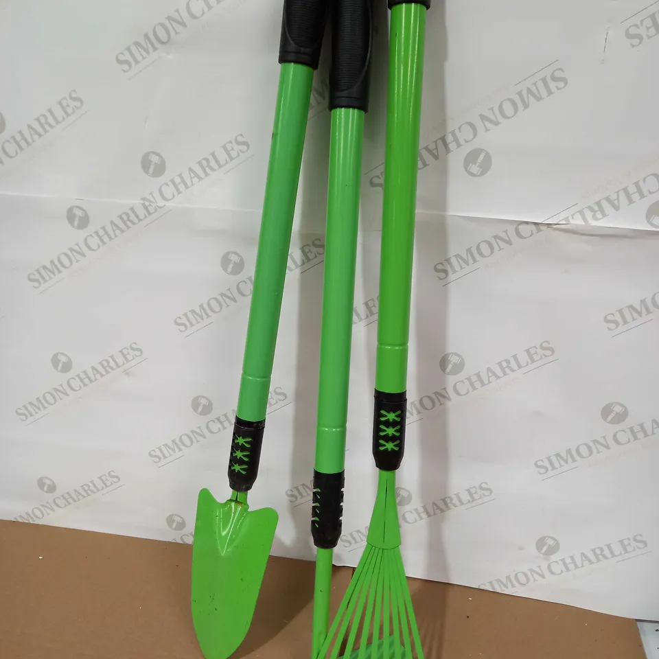 GRUMPY GARDENER SET OF 3 TELESCOPIC TOOLS
