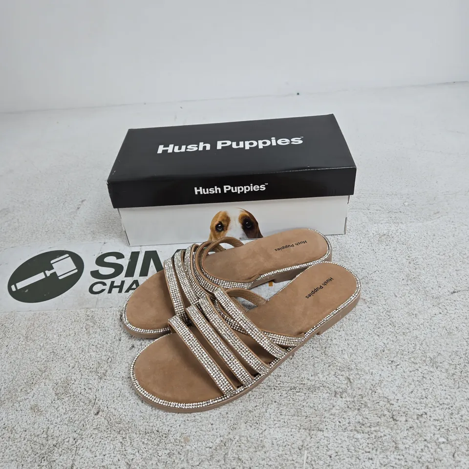 HUSH PUPPIES PARIS SLIDE – WOMEN'S SANDALS, UK 6 (EU 39, US 8)