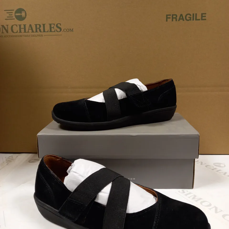 VIONIC SHELBY SHOE BLACK SIZE 4.5