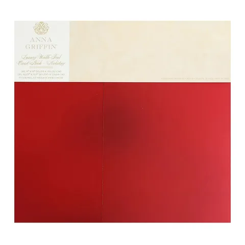ANNA GRIFFIN HOLIDAY MATTE FOIL CARDSTOCK COLLECTION