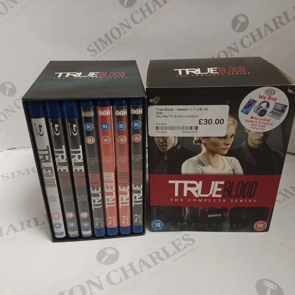 TRUE BLOOD SEASON 1-7 BOXSET