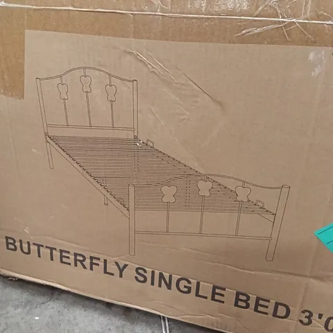 BOXED BUTTERFLY SINGLE BED 3'0 - PINK (1 BOX)