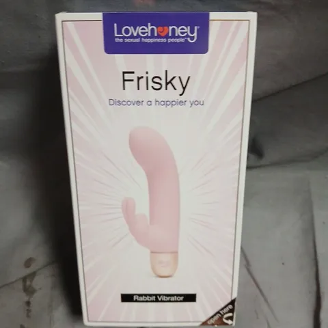 LOVEHONEY FRISKY RABBIT VIBRATOR – PINK