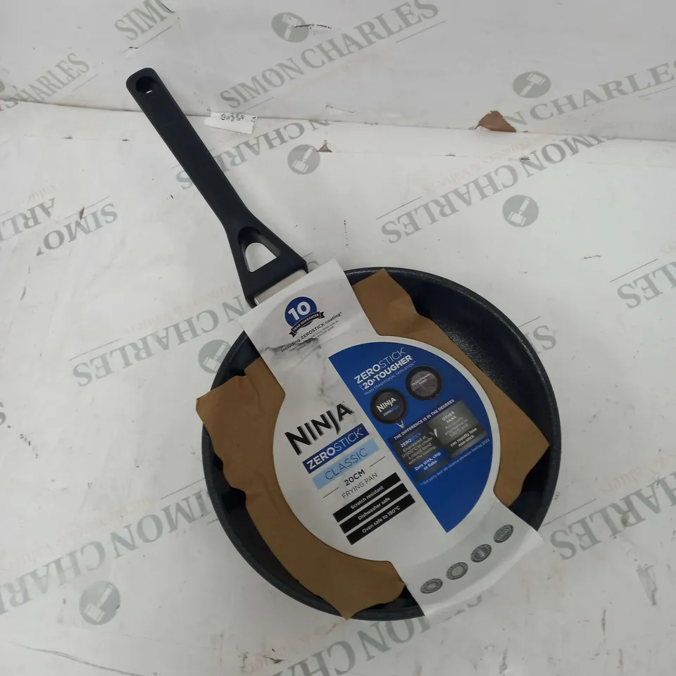 NINJA ZERO STICK CLASSIC 20CM FRYING PAN IN BLACK