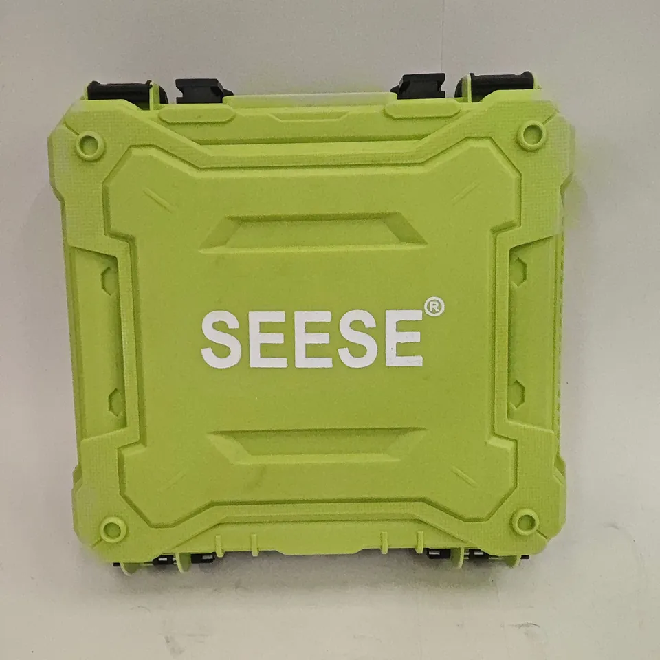 SEESE CORDLESS STORM MACHINE IN CARRY CASE