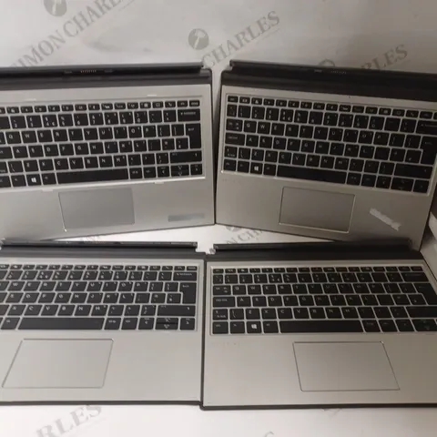 4 X HP ELITE X2 TOUCHPAD DETACHABLE KEYBOARDS