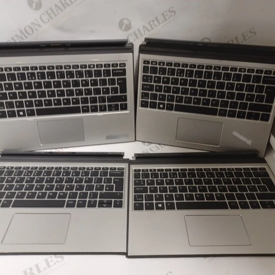 4 X HP ELITE X2 TOUCHPAD DETACHABLE KEYBOARDS