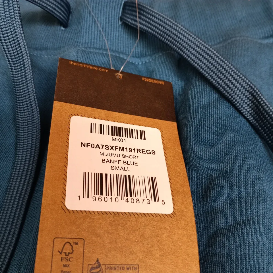 THE NORTH FACE MENS BANFF BLUE SHORTS SMALL TAGGED