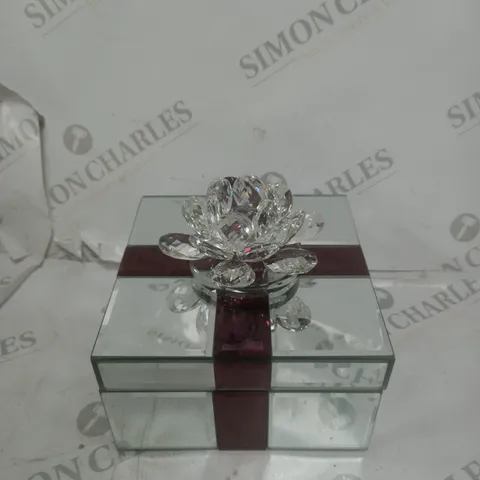 JM BY JULIEN MACDONALD LOTUS FLOWER PRESENT TRINKET BOX