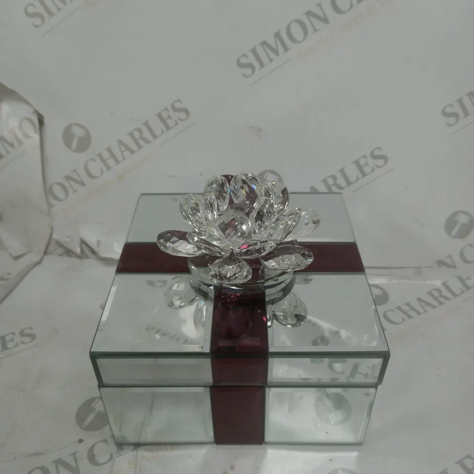 JM BY JULIEN MACDONALD LOTUS FLOWER PRESENT TRINKET BOX 