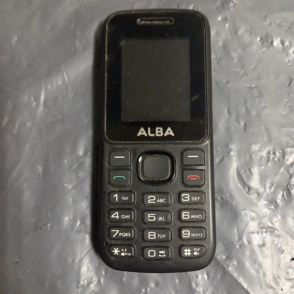 ALBA MOBILE PHONE IN BLACK