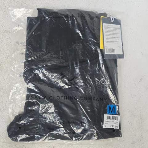 BAGGED CREW CLOTHING COMPANY GLOSS JERSEY FULL LENGTH LEGGINGS IN BLACK SIZE MEDIUM