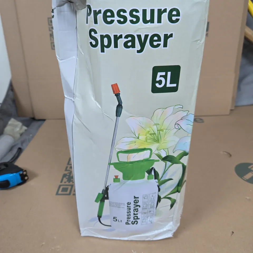 PRESSURE SPRAYER 5L – GARDEN SPRAYER (BOXED)