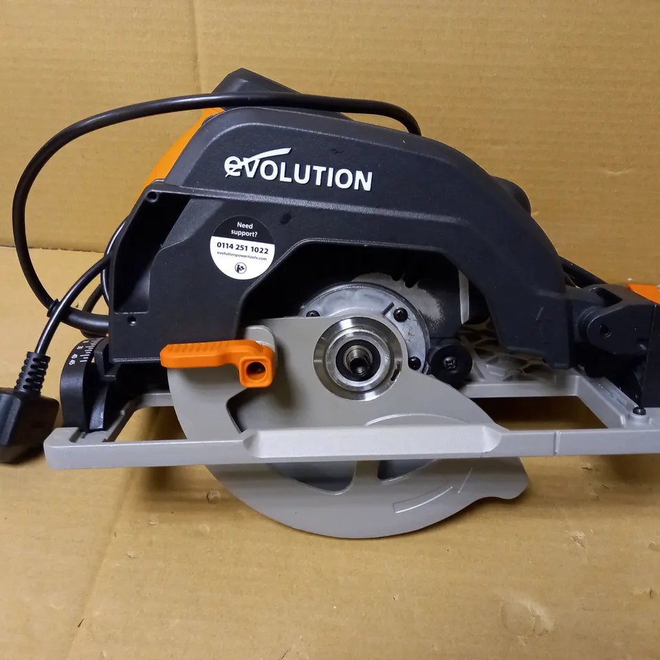 EVOLUTION POWER TOOLS R185CCSX MULTI-MATERIAL CIRCULAR SAW
