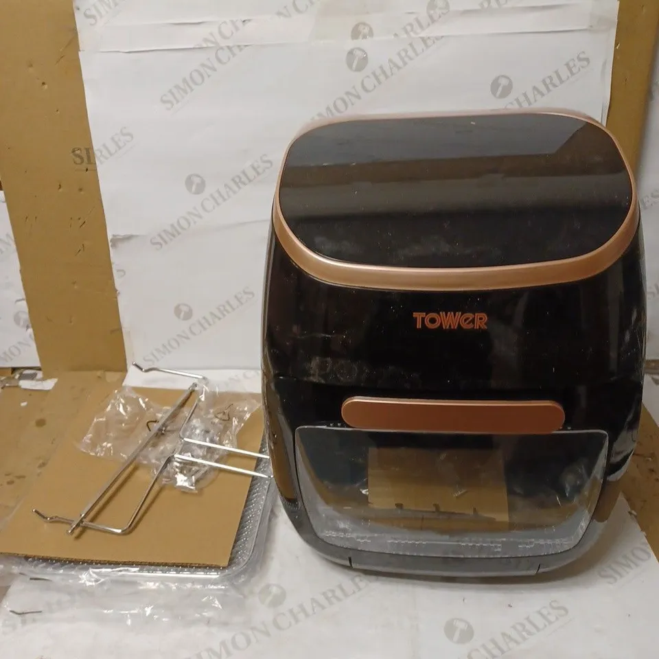 TOWER XPRESS PRO DIGITAL AIR FRYER OVEN - BLACK & ROSE GOLD [T17039RGB]