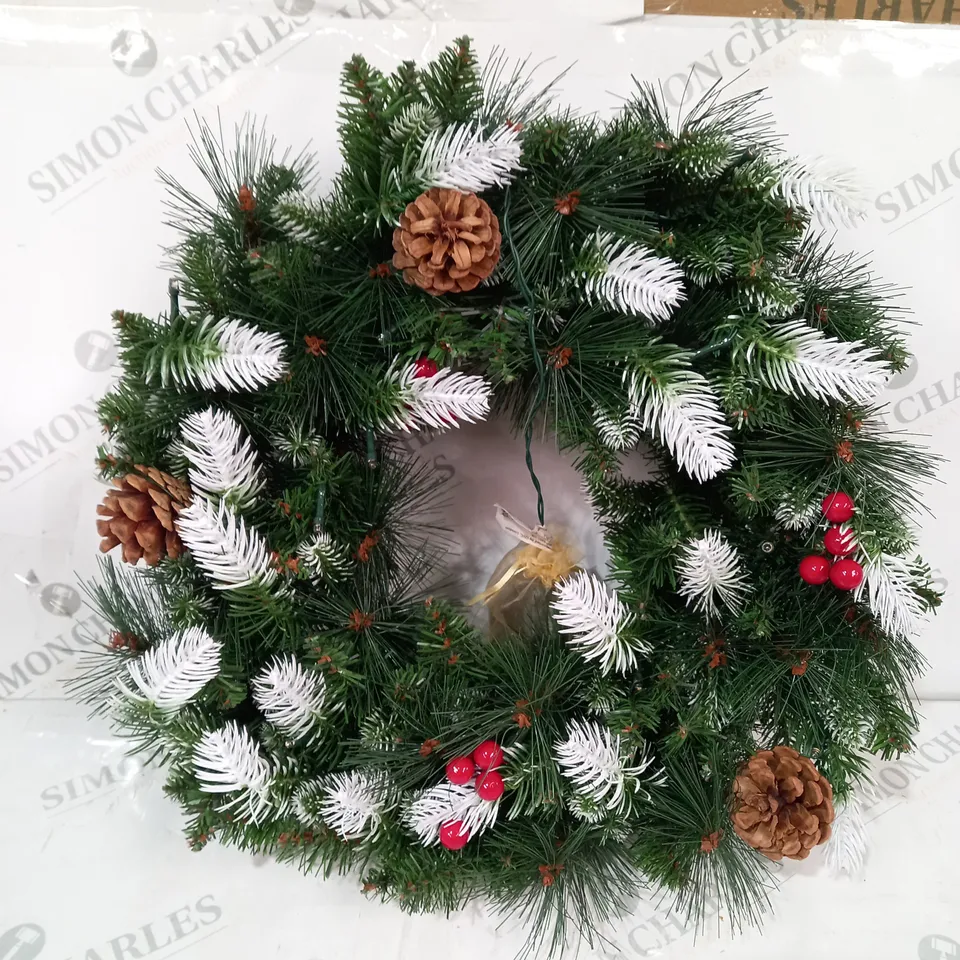 BOXED SEASONAL WREATH 