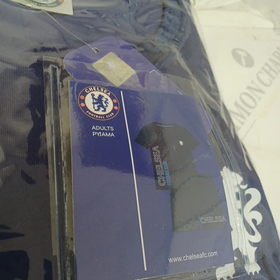 CHELSEA SHORT LOUNGE SET MENS - NAVY UK SIZE XL