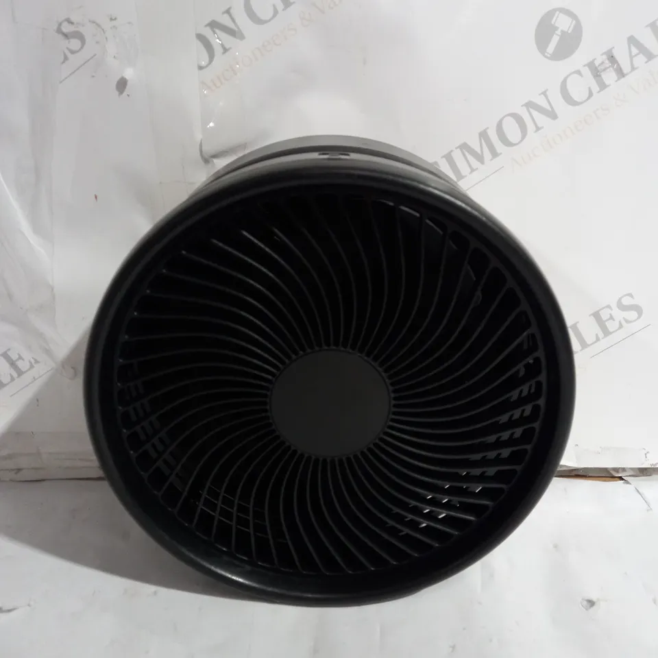 BELL & HOWELL RECHARGEABLE EXTENDABLE DESK & FLOOR FAN, BLACK