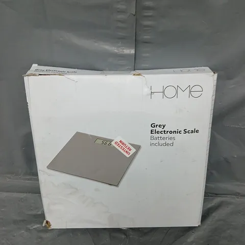 BOXED HOME GREY ELECTRONIC SCALE