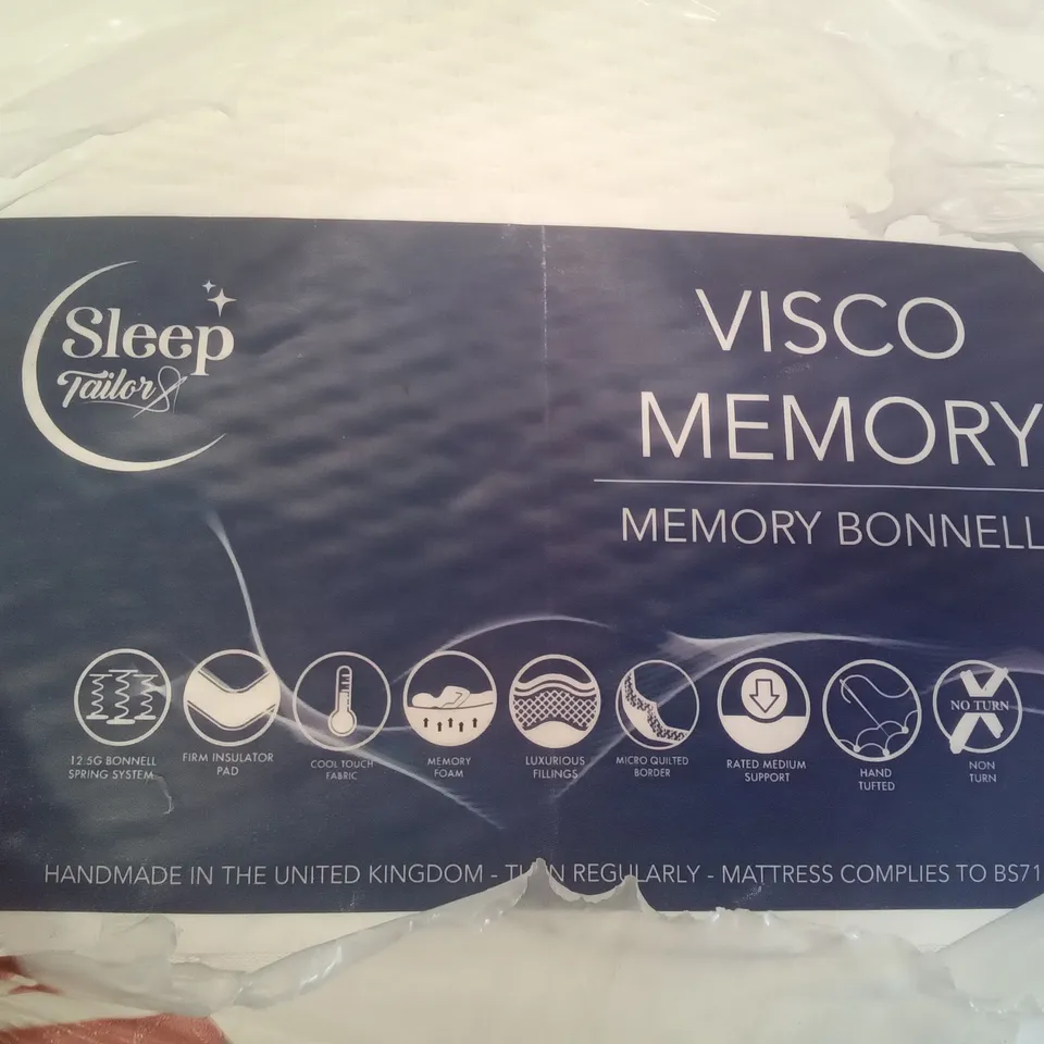 QUALITY BAGGED 5' KINGSIZE JAONTE MEMORY FOAM MATTRESS 