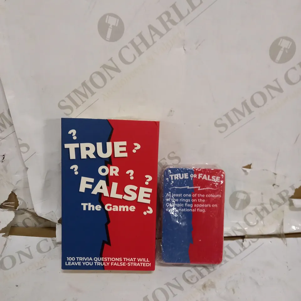 TRIVIA - TRUE OR FALSE